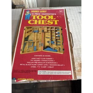 Handy Andy Carpenter's Tool Chest No. 192 Incomplete